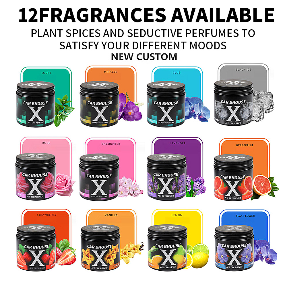Home Fragrance Vaporizer - 1PS Car Air Freshener Solid Cologne