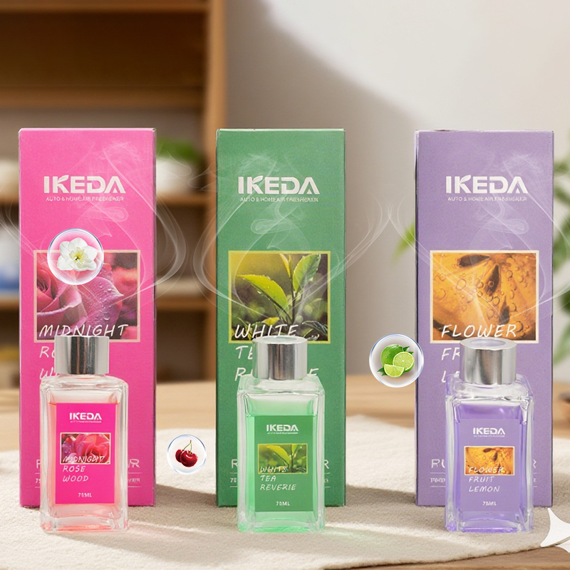 Flower Reed Diffuser-Vanilla S - Home Fragrance Vanilla ulasan dan harga