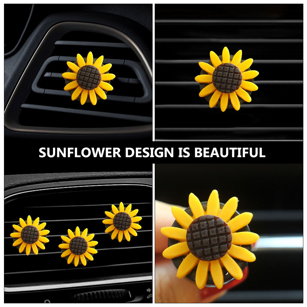 2Pcs Sunflower Car Aromatherap - Home Fragrance Items ulasan dan harga