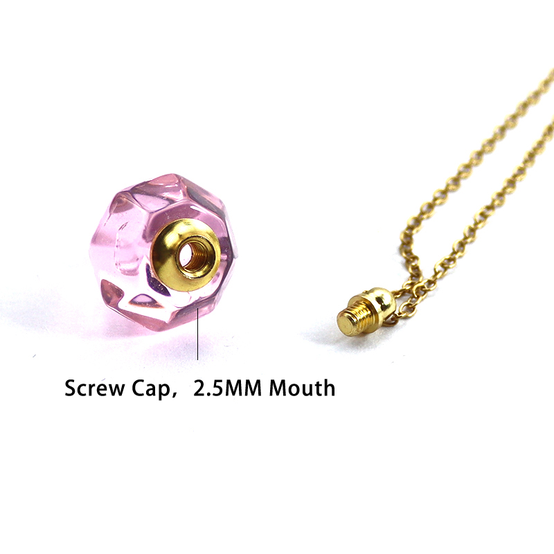 1PC Crystal Vial Necklace Wish - Home Fragrance Jar ulasan dan harga