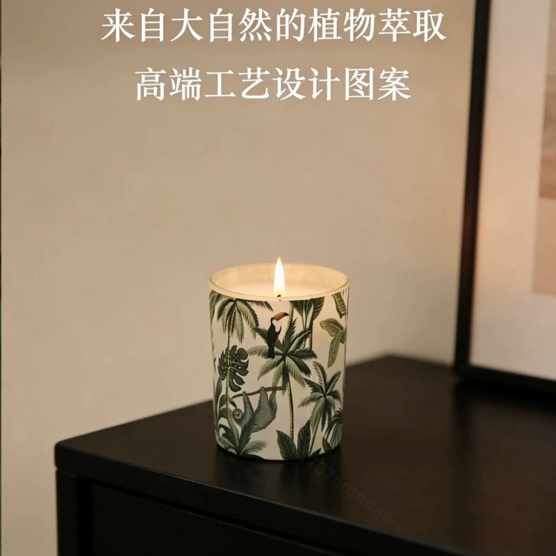 Glass Jar Soy Wax Scented Cand - Home Fragrance Jar ulasan dan harga