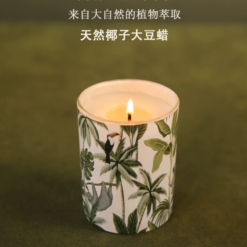 Glass Jar Soy Wax Scented Cand - Home Fragrance Jar ulasan dan harga