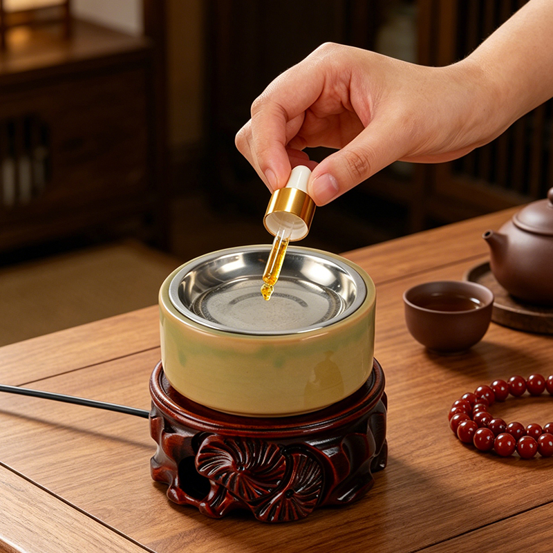 Ceramic Electronic Incense Bur - Home Fragrance Oils For Oil Burners ulasan dan harga