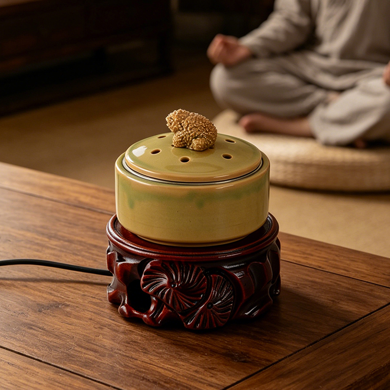 Ceramic Electronic Incense Bur - Home Fragrance Oils For Oil Burners ulasan dan harga
