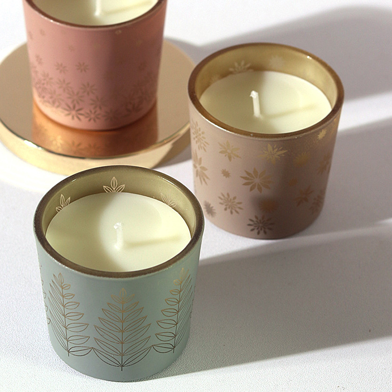 Colorful Ceramic candles creat - Home Fragrance Jar ulasan dan harga
