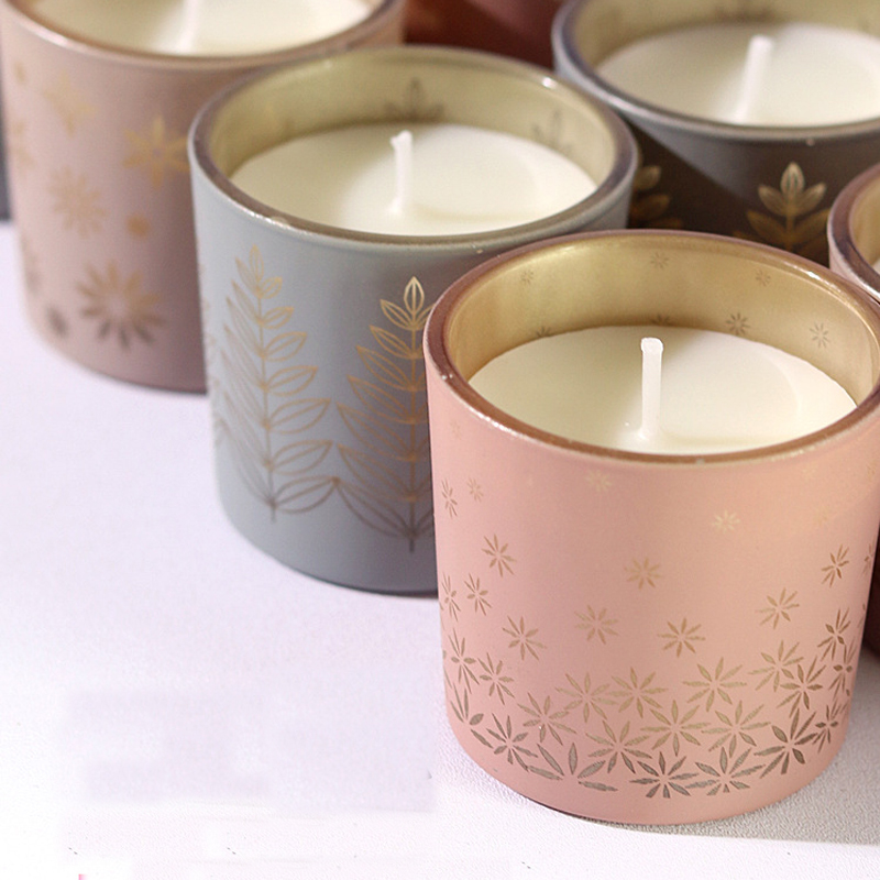 Colorful Ceramic candles creat - Home Fragrance Jar ulasan dan harga