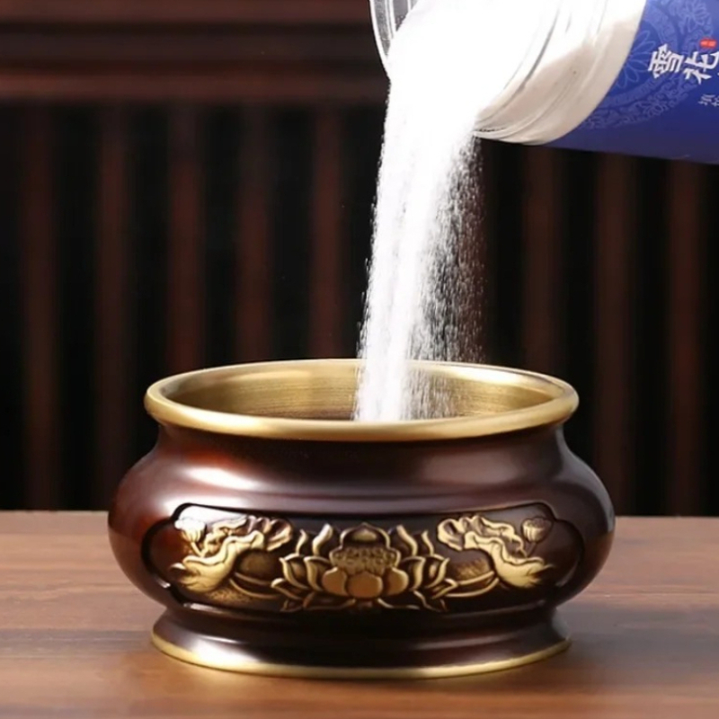500g White Sand Incense Burner - Smokeless Incense Stick ulasan dan harga