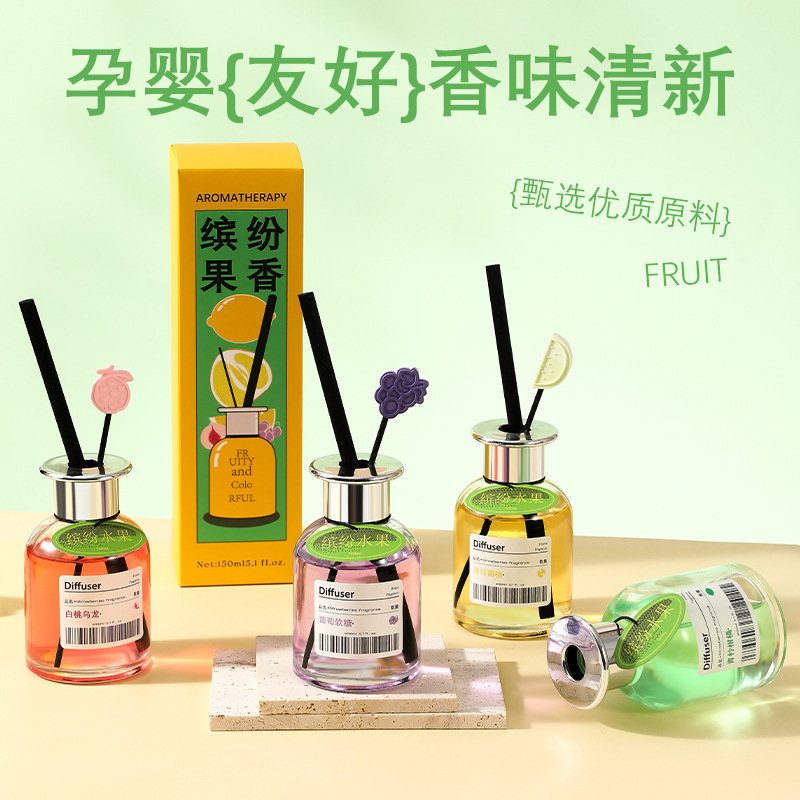 150ml Fruit‑Scent Reed Diffuse - Home Fragrance Aroma Set ulasan dan harga