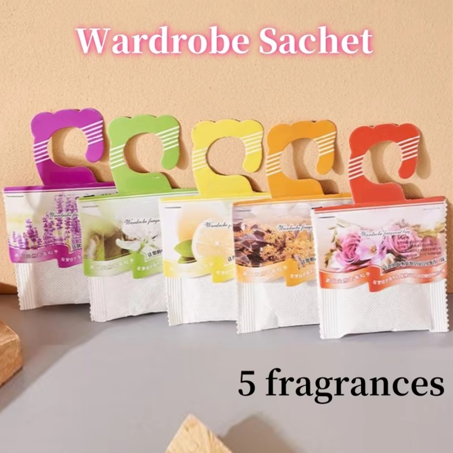 5pcs Wardrobe Fragrance Sachet - Home Fragrance M&S Disinfectant Hack ulasan dan harga
