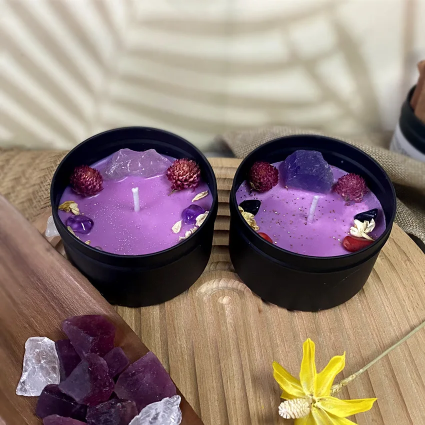 8x5.2cm Dried Flower Crystal S - Home Fragrance Jar ulasan dan harga