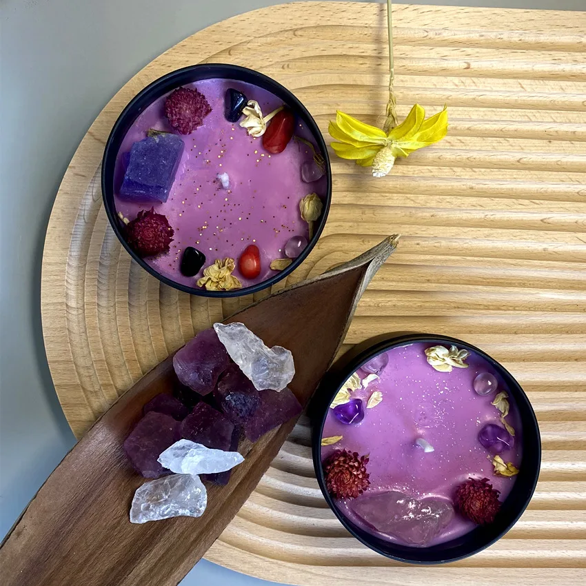 8x5.2cm Dried Flower Crystal S - Home Fragrance Jar ulasan dan harga