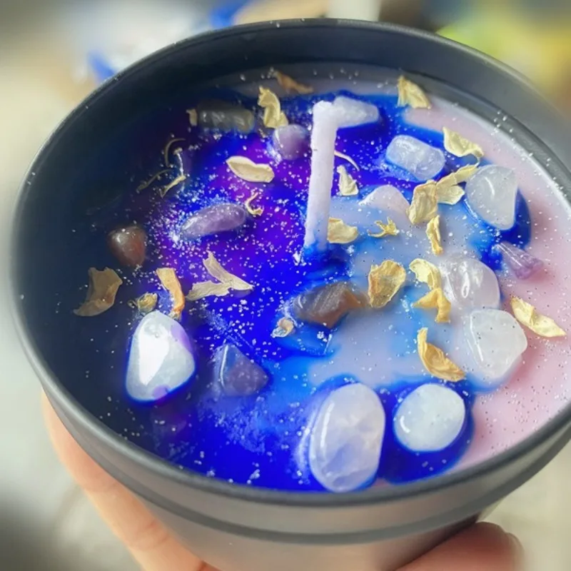 8x5.2cm Dried Flower Crystal S - Home Fragrance Jar ulasan dan harga