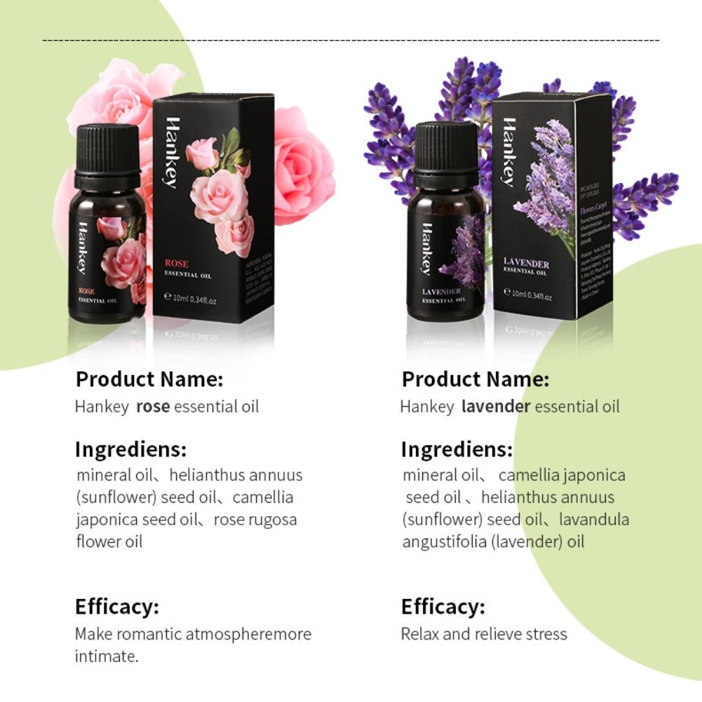 12 Flavors 10ml Essential Oils - Home Fragrance Vanilla ulasan dan harga