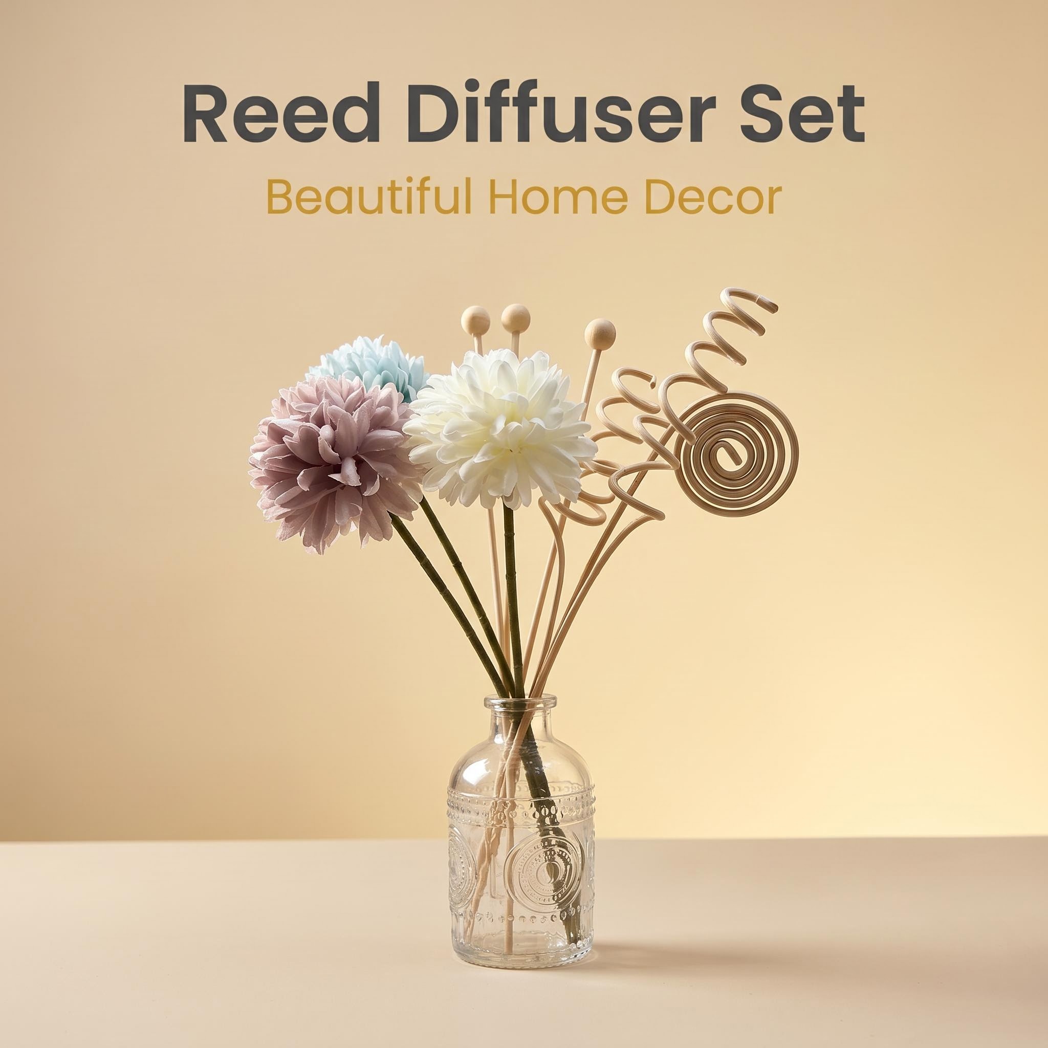 diy diffuser sticks set, artif - Home Fragrance Aroma Set ulasan dan harga