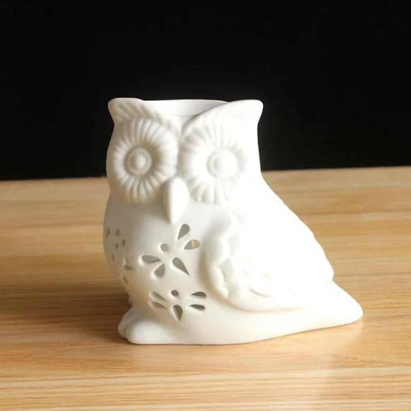 Porcelain Hollow Owl Aromather - Home Fragrance Oils For Oil Burners ulasan dan harga