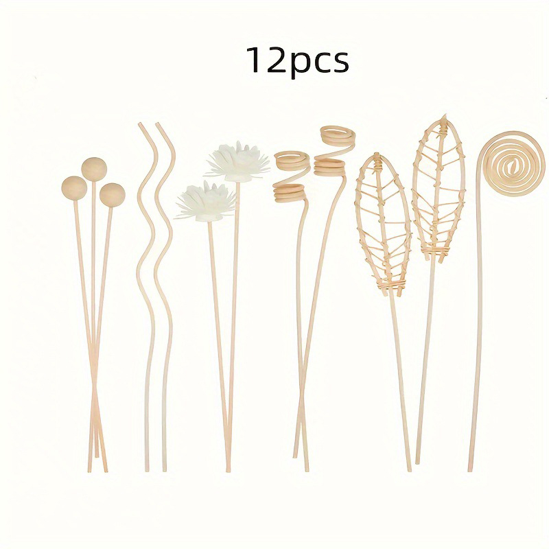 12Pcs/set Aroma Diffusers Lotu - Home Fragrance Aroma Set ulasan dan harga