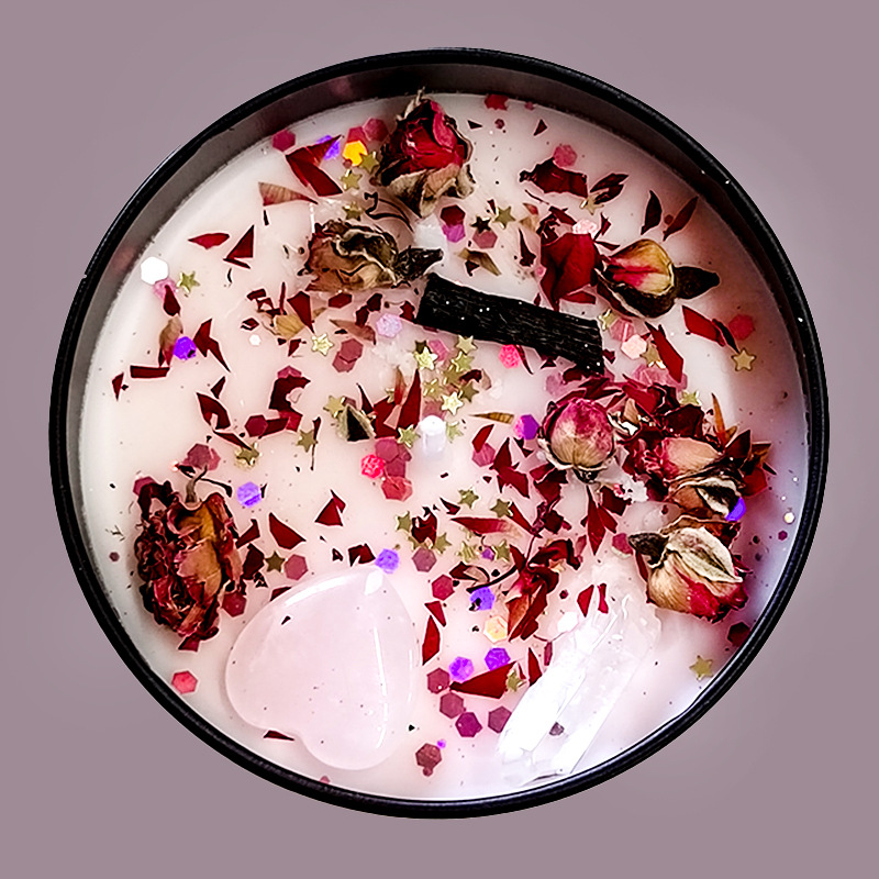Handmade Crystal Iron Can Wax  - Home Fragrance Jar ulasan dan harga