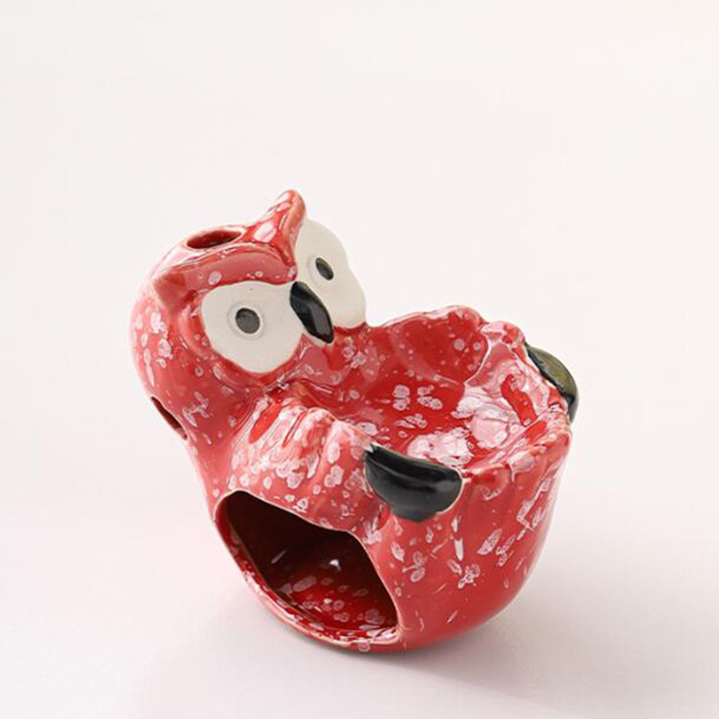 Ceramic Hollow Owl Aromatherap - Home Fragrance Oils For Oil Burners ulasan dan harga