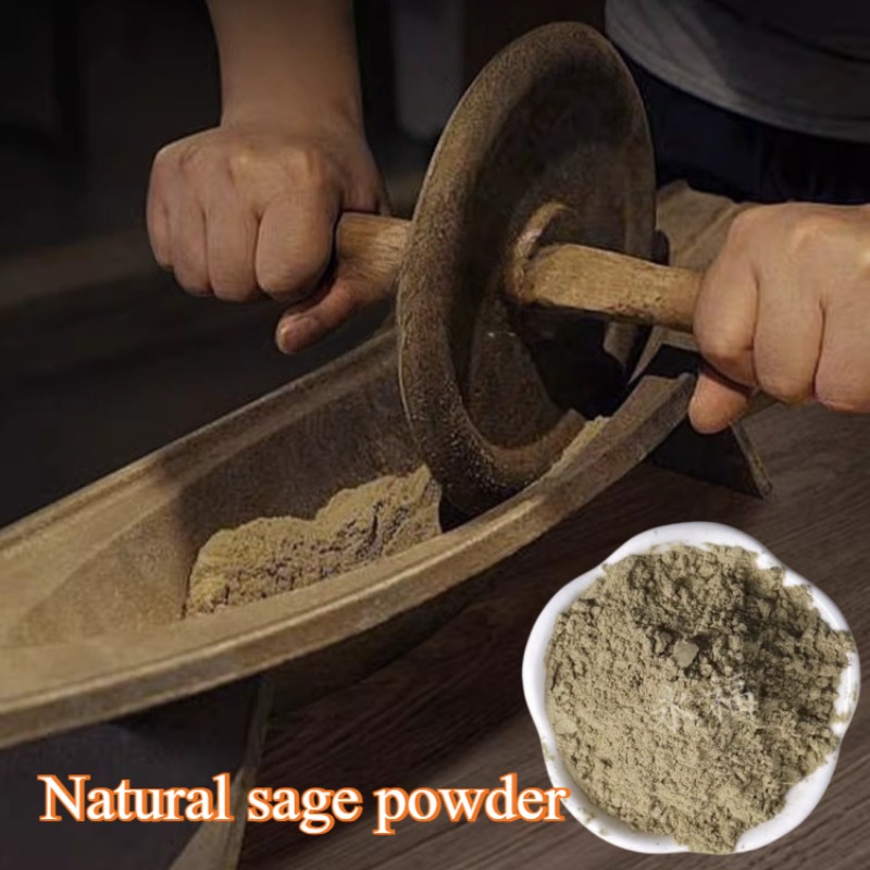 500g Natural Sage Powder Handm - Smokeless Incense Stick ulasan dan harga