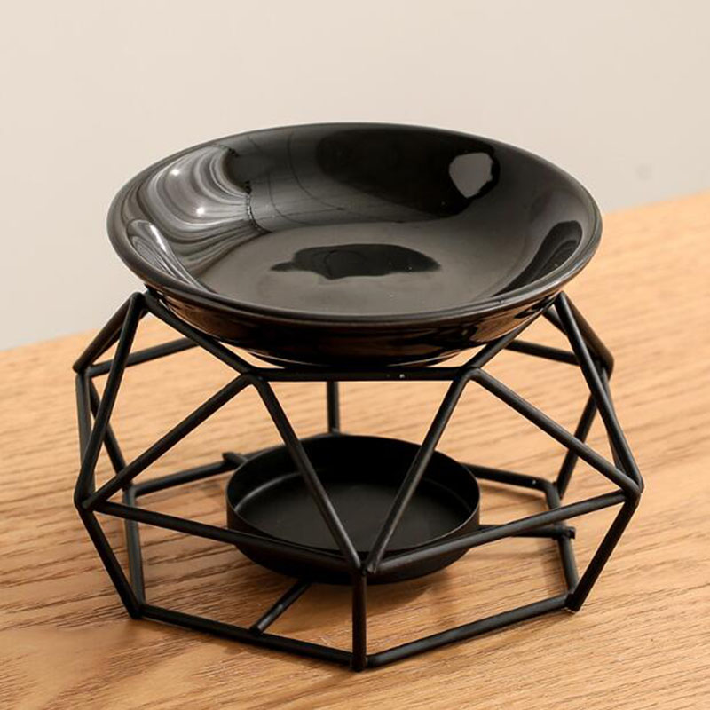 Ceramic Bowl Iron Rack Black C - Home Fragrance Oils For Oil Burners ulasan dan harga