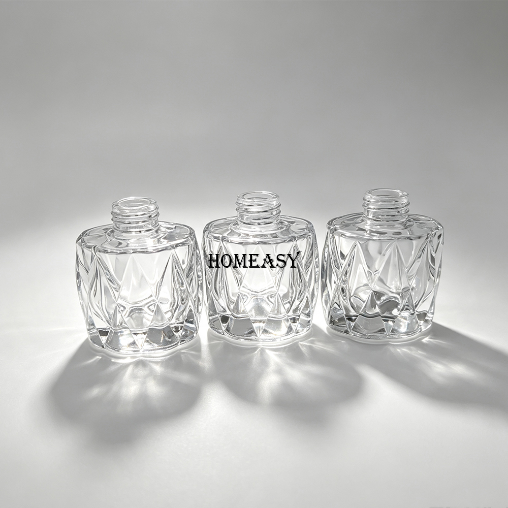 3Pcs Clear Glass Reed Diffuser - Home Fragrance Jar ulasan dan harga