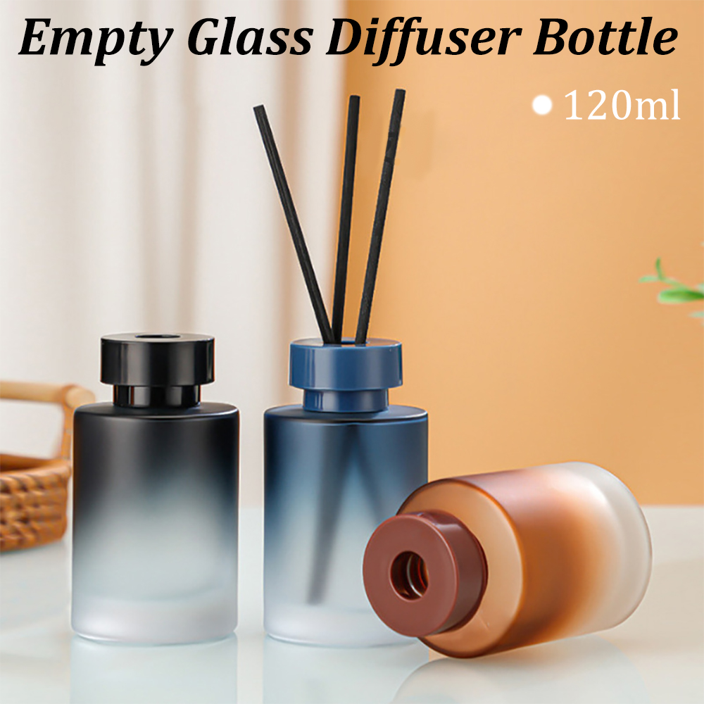 120ML Empty Glass Diffuser Bot - Home Fragrance Jar ulasan dan harga