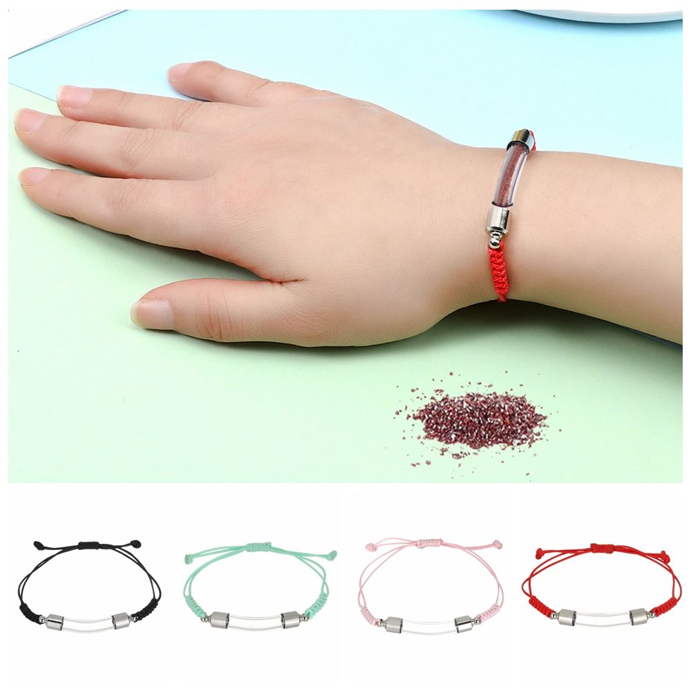 1PC Glass Vial Pendant Bracele - Home Fragrance Jar ulasan dan harga