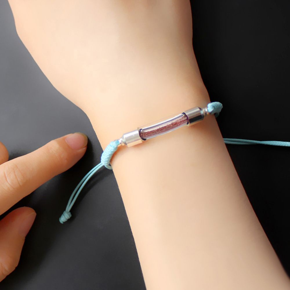 1PC Glass Vial Pendant Bracele - Home Fragrance Jar ulasan dan harga