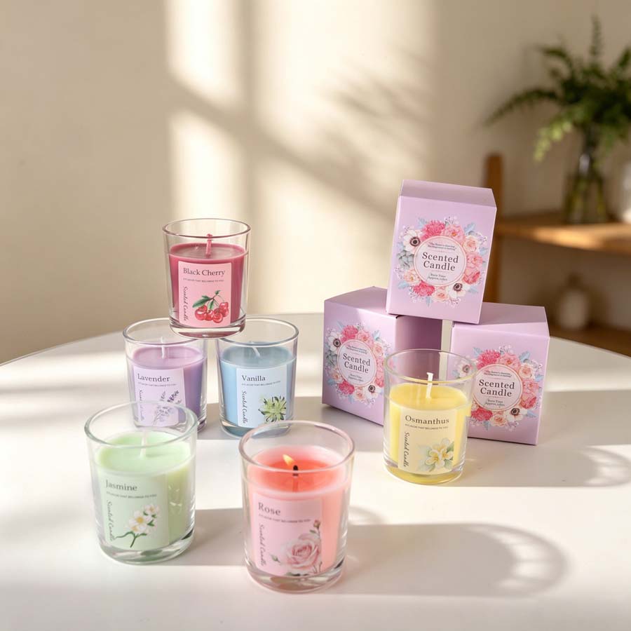 Aromatherapy Scented Candle Gi - Home Fragrance Jar ulasan dan harga