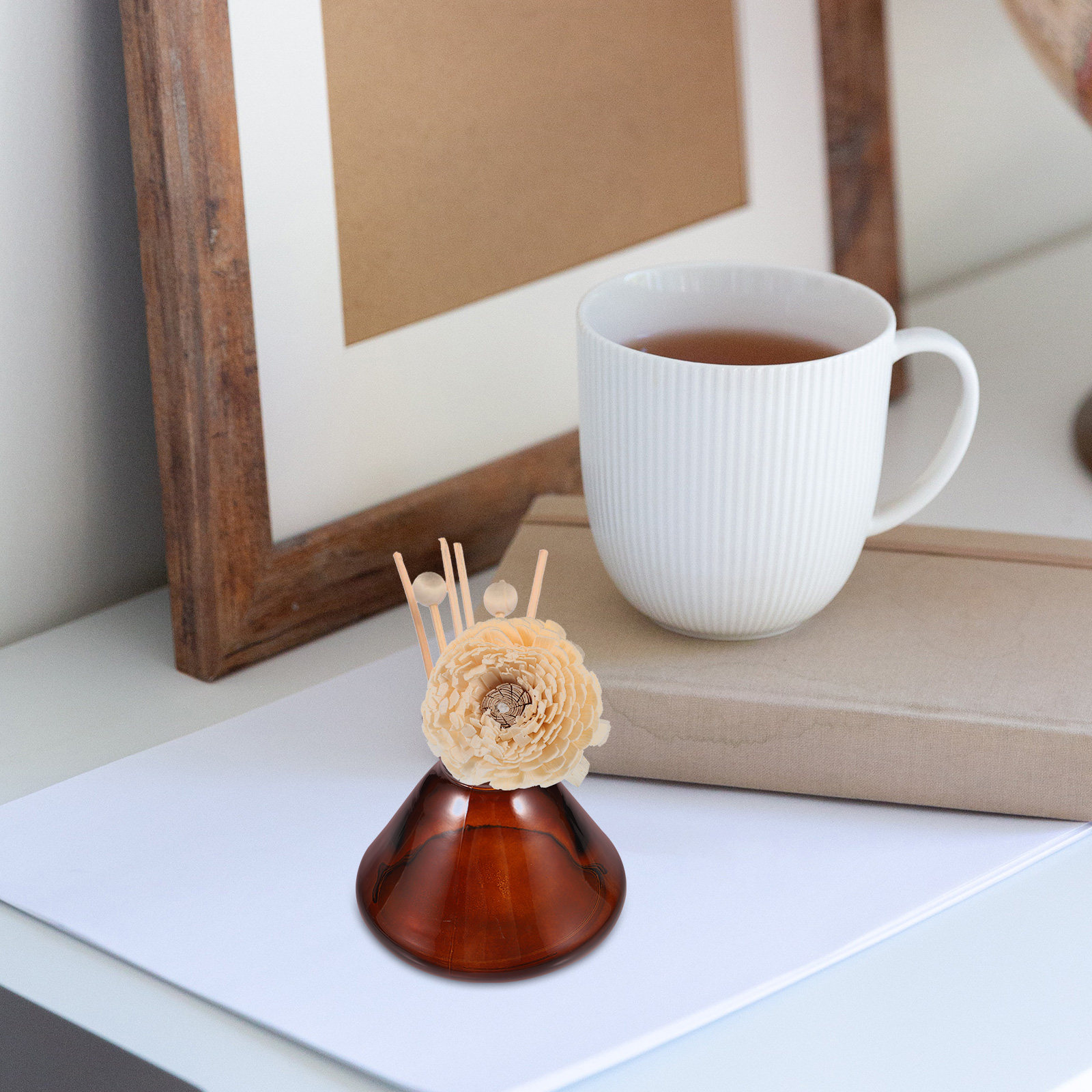 Glass Aromatherapy Bottle Wide - Home Fragrance Jar ulasan dan harga