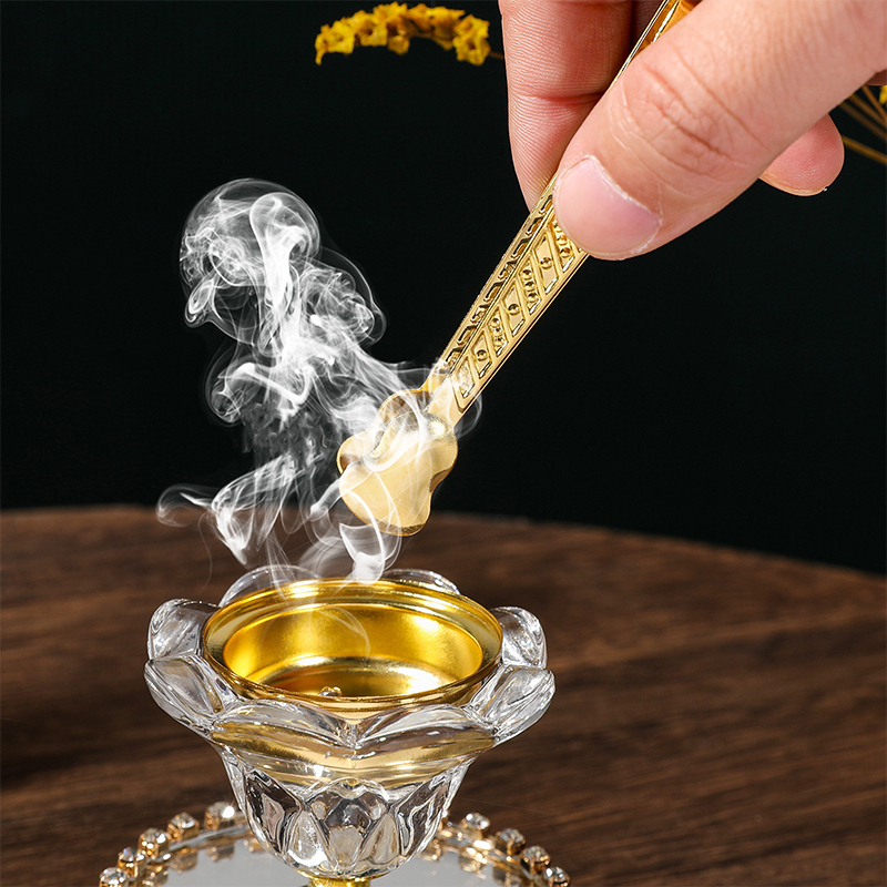 1pc Glass Incense Burner Set D - Home Fragrance Aroma Set ulasan dan harga